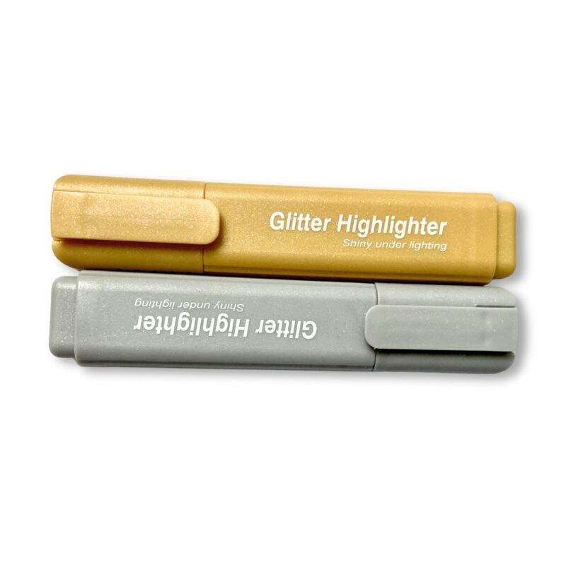 Glitter highlighters