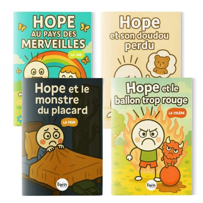Les émotions avec Hope - 4 histoires