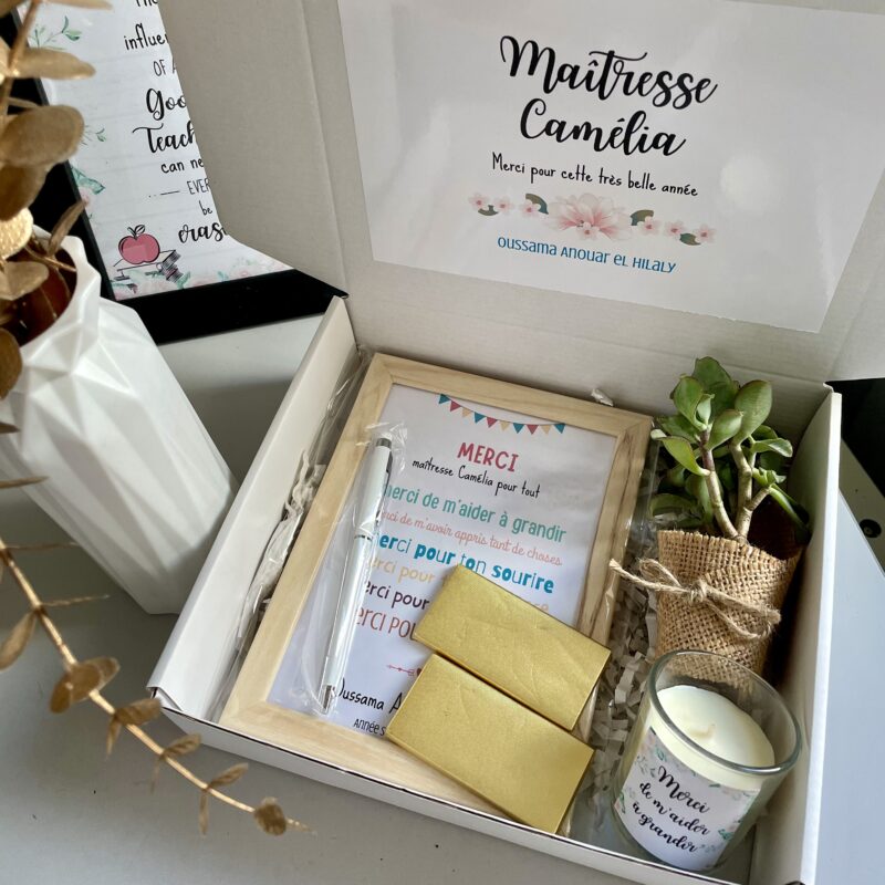Box souvenir - merci de tout coeur